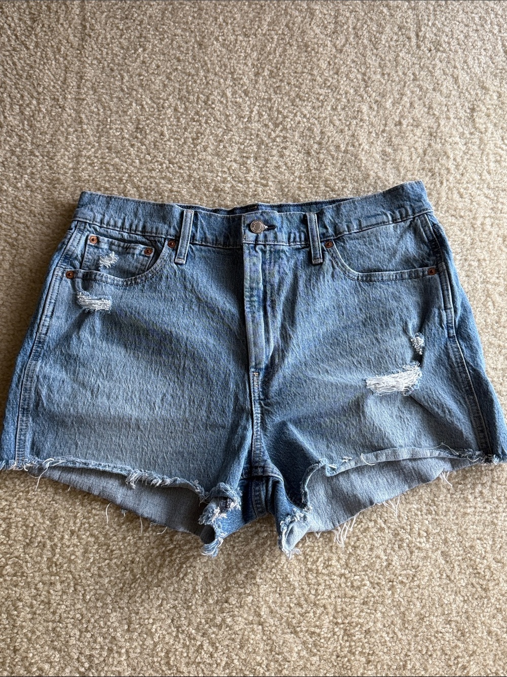 GAP Distressed Denim Shorts